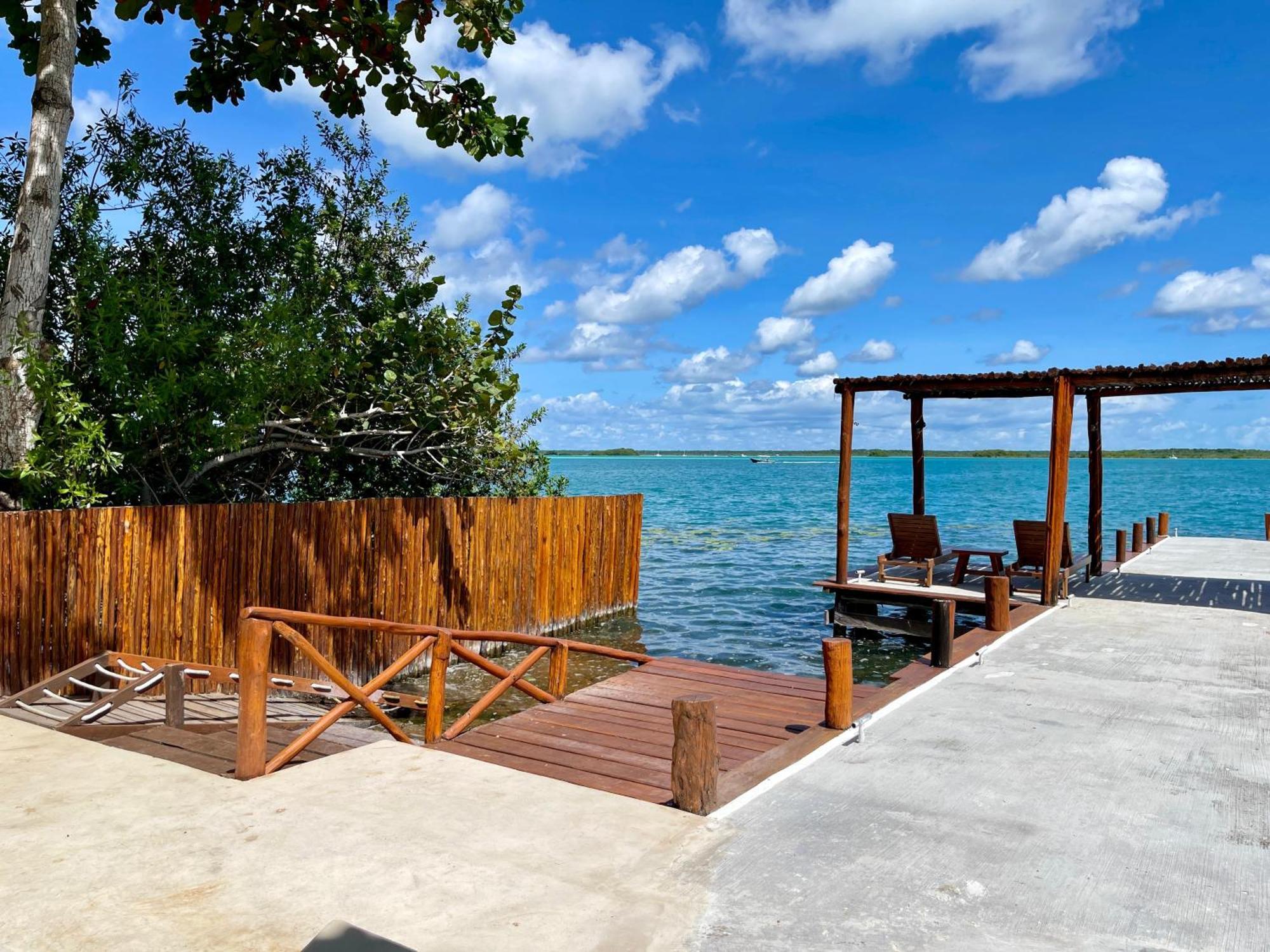 Casa Sol Y Luna -Beautiful Sunrises And Infinity Pool Bacalar Exterior photo